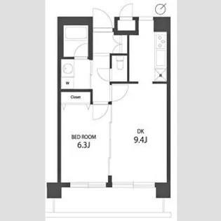 ガーデン板橋氷川町【5階】の間取り