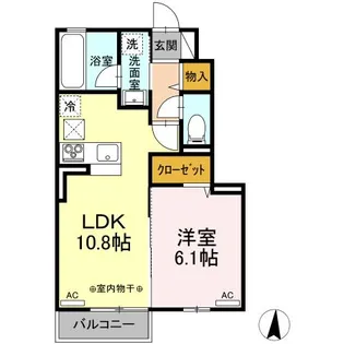 SOLANA【1階】の間取り