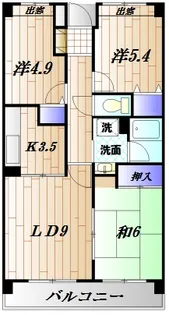 クラーロエスパシオ【0101号室】の間取り
