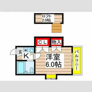 トライアングル【1階】の間取り