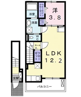 シャイニング【2階】の間取り