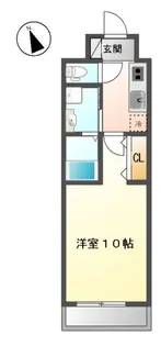 リルシア(RELUXIA)【3階】の間取り