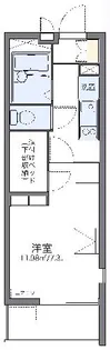 レオパレス扇【307号室】の間取り
