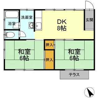 CASA TARO【1階】の間取り