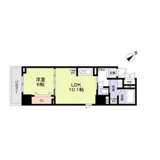 アーバン尾久【3階】の間取り