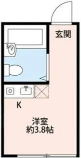 ライフピアリヴェール【102号室】の間取り