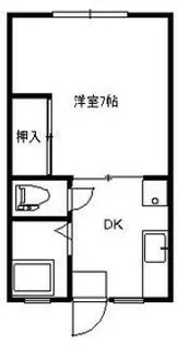グリーンハイムB棟【103号室】の間取り