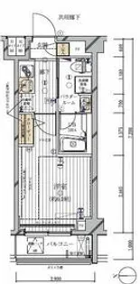 メインステージ多摩川III【4階】の間取り