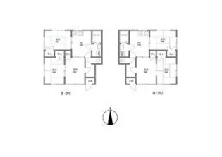 ブランシェⅡ【2階】の間取り