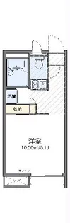レオパレスメルシー【1階】の間取り