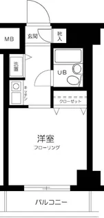 グリフィン横浜【702号室】の間取り