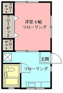 グランパ【101号室】の間取り