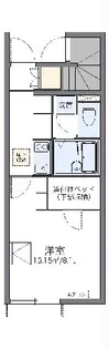 レオネクスト才兼【104号室】の間取り