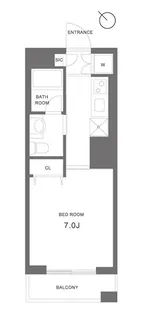ガーデン板橋氷川町【611号室】の間取り