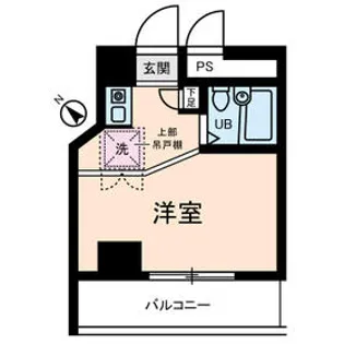 ダイホープラザ川崎【707号室】の間取り