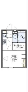レオパレスEsperanzaⅡ【102号室】の間取り
