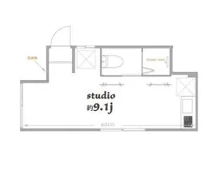 イリス大森町【1階】の間取り
