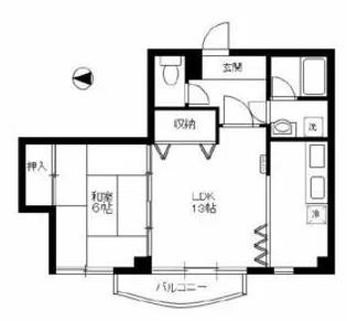 チョコレートヒルズ古河【2階】の間取り