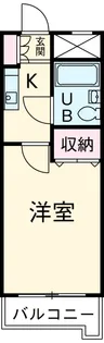 ダイアパレス相模原Ⅱ【202号室】の間取り