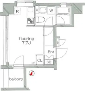 ザ・プレミアムスイートヨコハマ【10階】の間取り