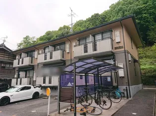 京都府京都市北区上賀茂深泥池町【アパート】の外観