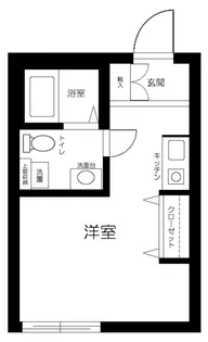 ダイヤモンドヒルズ横浜井土ヶ谷B号棟【1階】の間取り