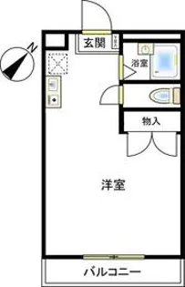 TOYAMA【103号室】の間取り
