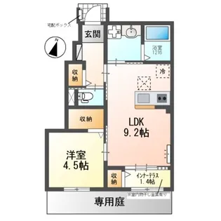 Luminare yuki(ルミナーレ ユキ)【1階】の間取り