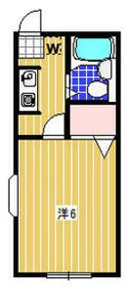 シエンハイム【1階】の間取り