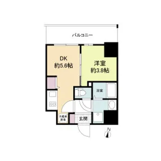 リヴェント福島野田【3階】の間取り