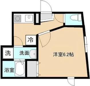 plust shimomaruko【101号室】の間取り