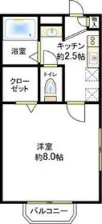 セレ本千葉【2階】の間取り