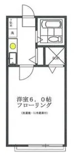 ブルックハイム【105号室】の間取り