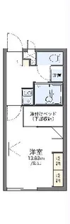 レオパレスTK【204号室】の間取り