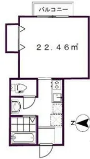 メープルハイツ【3階】の間取り