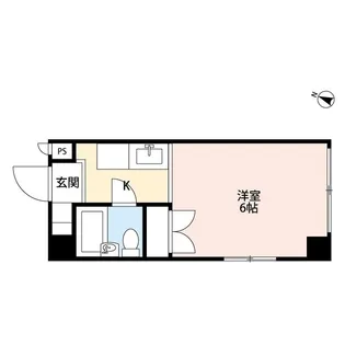 マモール川崎神明町【407号室】の間取り