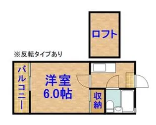 メゾンニトナ【201号室】の間取り