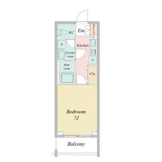 グランカーサ緑地公園【2階】の間取り