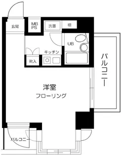 ライオンズプラザヨコハマ戸部【2階】の間取り