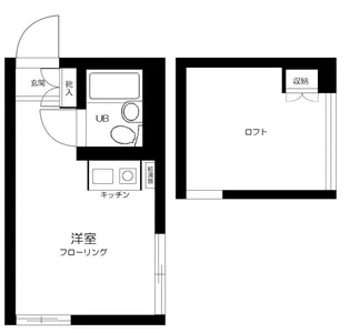 カルタス21駒場東大前【2階】の間取り