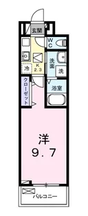 エポック【1階】の間取り