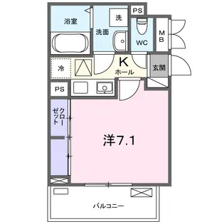 グレイスコート鎌倉【1階】の間取り