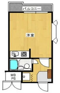 ミリオンコート玉川上水【1階】の間取り