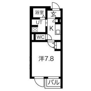 エスペルーモ桜新町【3階】の間取り