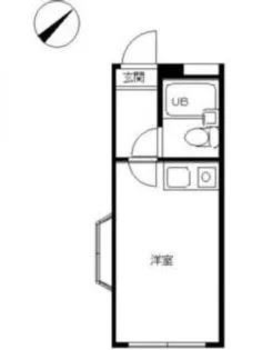 スカイピア弘明寺【2階】の間取り