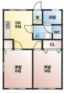 さくらハイツ【102号室】の間取り