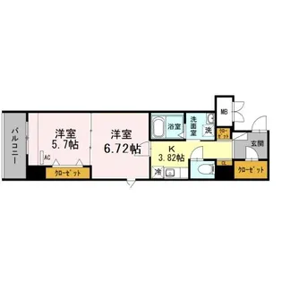 ラフィネ【2階】の間取り