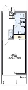 レオネクストアウル【1階】の間取り