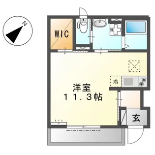 ジュビリー【1階】の間取り
