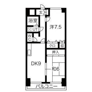 プリムローズ A【3階】の間取り